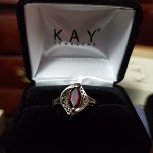 Garnet ring